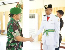Hadiri Pengukuhan Paskibra,Ini Pesan Dandim 0907/Tarakan
