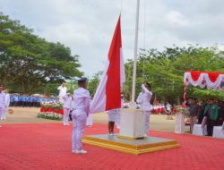 Dandim 1801/Manokwari Hadiri Upacara HUT Republik Indonesia Ke-79 Di Kantor Bupati