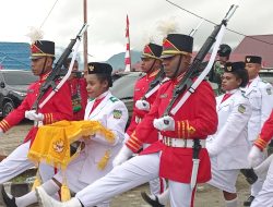 PJ. BUPATI MEMIMPIMPIN PELAKSANAAN UPACARA PERINGATAN HUT RI KE-79 TAHUN DI KAB. DEIYAI