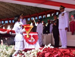 Dandim Merauke Ikuti Upacara Detik Detik Proklamasi Kemerdekaan Republik Indonesia