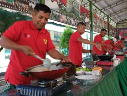 Puncak Peringatan HUT RI Ke 79, Kodim 1425 Jeneponto Gelar Lomba Masak dan Merias Istri