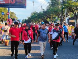 Rutan Palu Ikuti Jalan Santai Bersama Jelang Puncak Perayaan Hari Pengayoman ke-79