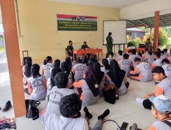 Satgas TMMD Ke 121 Kodim 0904/Paser Gelar Rekrutment TNI Di SMAN 1 Batu Sopang