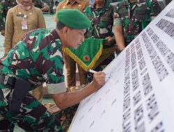 Danrem 181/PVT Pimpin Apel Gelar Pasukan Dalam Rangka Pilkada Serentak Tahun 2024