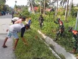 Peduli Lingkungan dan Wabah Penyakit, Kodim 1412/Kolaka Menggelar Karya Bhakti Bersihkan Saluran Air