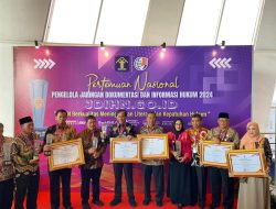 Kemenkumham Jateng Kembali Sabet Penghargaan sebagai Pengelola JDIHN Terbaik I