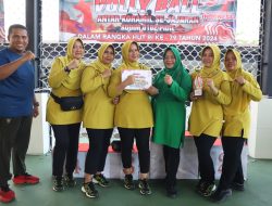 Turnamen Voli HUT RI ke-79 Sukses, Dandim Sampaikan Pesan Penting untuk Prajurit dan Persit