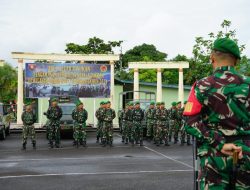 Pastikan Kesiapan Prajurit,Dandim 0907/Trk Pimpin Apel Gelar Pasukan Kesiapan Pengamanan Pilkada Tahun 2024