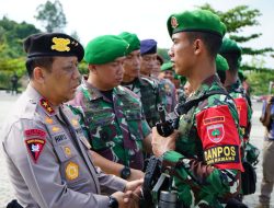 Danrem 092/Maharajalila : Kehadiran Kalian Harus Memberikan Dampak Positif Bagi Keamanan wilayah Perbatasan RI-Malaysia