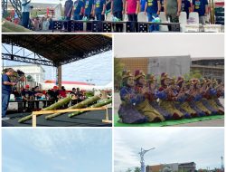 Pasiter Kodim 0102/Pidie Hadiri Pembukaan Festival Permainan Rakyat 2024 di Pidie