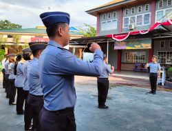 Kerja Profesional dan Berkolaborasi Jadi Pesan Penting Kasubsi Pengelolaan Pada Apel Pagi