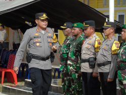 APEL GABUNGAN KODIM 1703/DEIYAI BERSAMA POLRES DEIYAI DALAM RANGKA MENCIPTAKAN KAMTIBNAS DI DILAYAH KAB.DEIYAI
