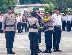 Hadiri Apel Gelar Pasukan Ops Mantap Praja Kayan 2024,Ini Ucap Dandim 0907/Trk