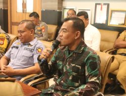 Hadiri Rapat Koordinasi Bersama Forkopimda Kab. Jeneponto, Ini Pesan Dandim