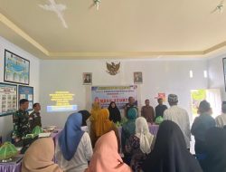 Babinsa Mare Hadiri Musdes Pembahasan Musyawarah Desa RKPDes Tahun 2025 Dan Rembuk Stunting