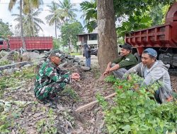 Jalin Keakraban Dengan Warga Desa Suwa, Babinsa Koramil 14/Libureng Gelar Komsos