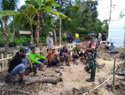 Babinsa Koramil Libureng Manfaatkan Setiap Waktu Komsos Dengan Warganya