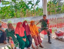 Babinsa Ramil 14 Libureng Komsos Dengan Warga Binaan Desa Mattiro Deceng