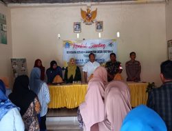 Babinsa Koramil Cina Hadiri Musdes Dan Rembuk Stunting Cinennung Di Desa