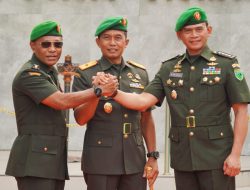 Danrem 181/PVT Pimpin Acara Laporan Korp Serah Terima Jabatan Dan Tradisi Satuan Pejabat Korem 181/PVT