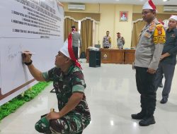 Cooling System Pilkada Damai 2024, Dandim 1425 Jeneponto : 3 Pilar, Babinsa, Bhabinkamtibmas dan Lurah/Desa Pendingin Situasi Di