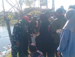 Danramil-02/Mattiro Sompe Kodim 1404/Pinrang Pimpin Kerja Bakti Bersihkan Saluran Air
