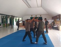 Prajurit Kodim 1404/Pinrang Rutin Laksanakan Latihan Bela Diri Taktis