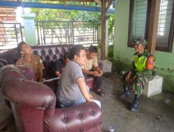 Babinsa Koramil 03/ Seunagan Timur laksanakan Sosialisasi Bahaya Narkoba kepada pemuda Desa Binaan