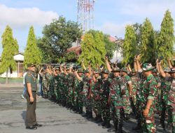 Sikapi Maraknya Judi Online, Dandim 1404/Pinrang Periksa Handphone Personilnya Secara Mendadak