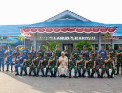 Danrem 182/JO Fakfak Hadiri Briefing Menhan RI Sjafrie Sjamsoeddin di Timika