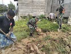 PERAN AKTIF BABINSA KORAMIL 1703-02/TIGI MEMBANTU MASYARAKAT BUKA LAHAN PERTANIAN