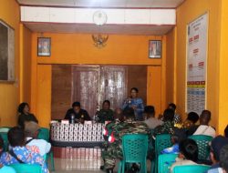 Kodim Merauke Bersama Dinas Pertanian Gelar Sosialisasi PSN di Distrik Muting