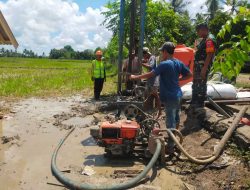 Danramil 1407-19/Kahu Laksanaakan Pemantauan Di Lokasi Pekerjaan Sumur Bor