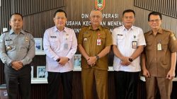 Tingkatkan Kemandirian Warga Binaan, Kalapas Banjarbaru Dampingi Kakanwil Ditjenpas Kalsel Jalin Sinergi dengan Dinas Koperasi dan UKM Kalsel