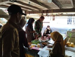 Babinsa Koramil 1407-07/Tanete Riattang Dampingi Kegiatan Posyandu Di Kelurahan Biru