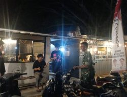 Ciptakan Keamanan Dan Ketertiban Di Lingkungan Masyarakat, Babinsa Jajaran Kodim 1407/Bone Laksanakan Patroli Malam