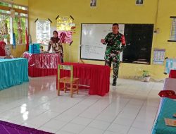 Babinsa Koramil 1407-05/Ulaweng Berikan Penyuluhan Kepada Siswa SD Inpres 7/83 Manurunge