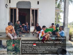 Babinsa Koramil 08/Lamuru Kodim 1407/Bone Komsos Dengan Warga Binaan  