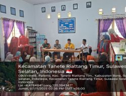 Babinsa Koramil 1407-07/Tanete Riattang Dampingi Penyaluran Bansos, Wujud Kepedulian TNI di Tengah Masyarakat