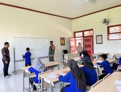 Babinsa Koramil 1407-07/Tanete Riattang Laksanakan Kegiatan Wanwil Di Sekolah Rakyat Bone
