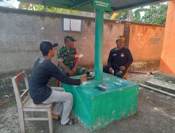 Komsos Babinsa Koramil 14/Libureng Kodim 1407/Bone Tingkatkan Rasa Kebersamaan