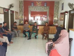 Pentingnya Komunikasi Sosial, Koramil 1407-09/Lapri Temui Elemen Masyarakat Desa Walimpong