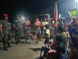 Intensifkan Patroli Malam, Babinsa Kodim 1407/Bone Amankan Wilayah