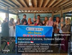 Babinsa Ramil 1407-03/Cenrana Dampingi Kegiatan GENTING Di Desa Latonro