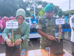 Dari Rumah Jabatan Bupati Bone : Dandim 1407/Bone Tunjukkan Komitmen Pada Program Ketahanan Pangan