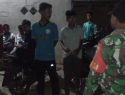 Demi Bone Aman : Patroli Malam Babinsa Jadi Rutinitas Wujudkan Kamtibmas Berkesinambungan