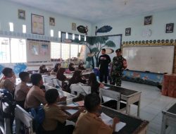Tanamkan Nilai Kebangsaan, Babinsa Boccoe Sampaikan Materi Pemahaman Pancasila Kepada Murid SD Inpres 7/83 Matajang