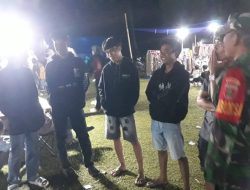 Memperkuat Stabilitas Wilayah : Kodim 1407/Bone Intensifkan Patroli Malam