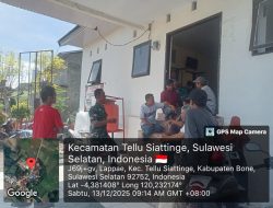 Babinsa Koramil 1407-04/Tellusiatinge Eratkan Tali Silaturahmi Lewat Komsos, Jaga Kondusivitas Desa Lappa E