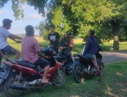 Komsos Edukatif : Babinsa Koramil 1407-13/Sibulue Ingatkan Generasi Muda Maspul Pentingnya Pergaulan Positif